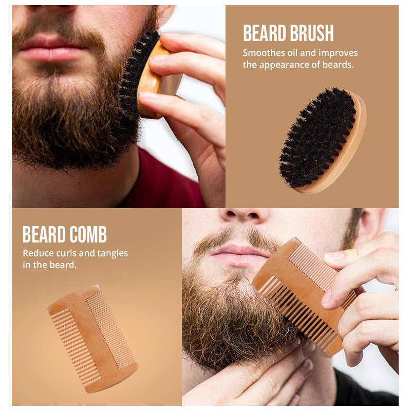 Beard Boost Kit for Thicker, Fuller Facial Hair
