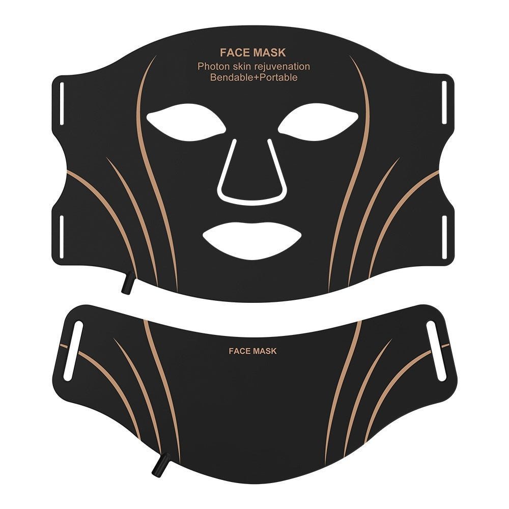 Silicone LED Face Mask for Youthful Glow