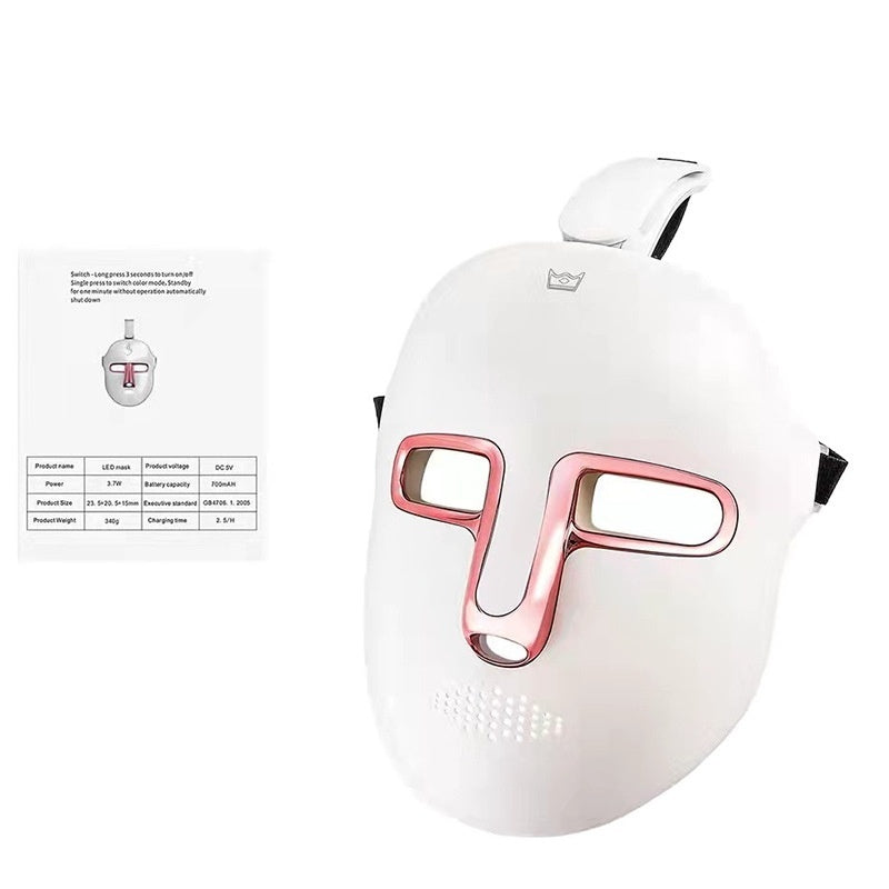 Silicone LED Face Mask for Youthful Glow