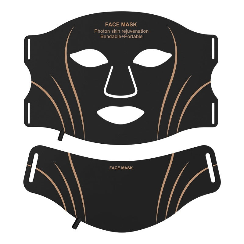 Silicone LED Face Mask for Youthful Glow