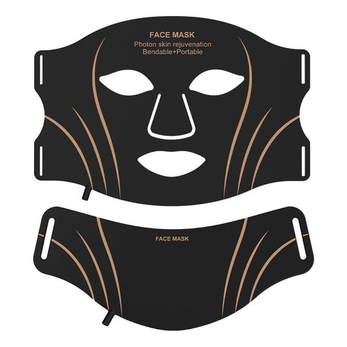 Silicone LED Face Mask for Youthful Glow